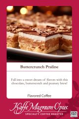 Buttercrunch Praline Flavored Coffee
